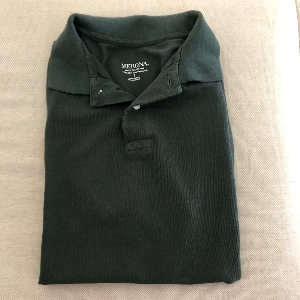 Merona Hunter Green Polo